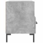 vidaXL Nachttisch Betongrau 40x35x47,5 cm Holzwerkstoff vidaXL Nachttisch Betongrau 40x35x47,5 cm Holzwerkstoff
