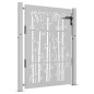 vidaXL Gartentor 105x130 cm Cortenstahl Bambus-Design vidaXL Gartentor 105x130 cm Cortenstahl Bambus-Design