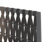 vidaXL 5-tlg. Garten-Essgruppe mit Kissen Poly Rattan und Stahl vidaXL 5-tlg. Garten-Essgruppe mit Kissen Poly Rattan und Stahl