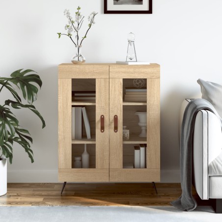vidaXL Sideboard Sonoma-Eiche 69,5x34x90 cm Holzwerkstoff