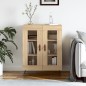 vidaXL Sideboard Sonoma-Eiche 69,5x34x90 cm Holzwerkstoff vidaXL Sideboard Sonoma-Eiche 69,5x34x90 cm Holzwerkstoff