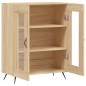vidaXL Sideboard Sonoma-Eiche 69,5x34x90 cm Holzwerkstoff vidaXL Sideboard Sonoma-Eiche 69,5x34x90 cm Holzwerkstoff