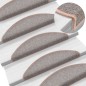 vidaXL Stufenmatten 10 Stk. 56x17x3 cm Hellbraun vidaXL Stufenmatten 10 Stk. 56x17x3 cm Hellbraun