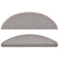vidaXL Stufenmatten 10 Stk. 56x17x3 cm Hellbraun vidaXL Stufenmatten 10 Stk. 56x17x3 cm Hellbraun