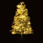 vidaXL Weihnachtsbaum mit LEDs & Zapfen Beschneit 120 cm PVC & PE vidaXL Weihnachtsbaum mit LEDs & Zapfen Beschneit 120 cm PVC & PE