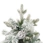 vidaXL Weihnachtsbaum mit LEDs & Zapfen Beschneit 120 cm PVC & PE vidaXL Weihnachtsbaum mit LEDs & Zapfen Beschneit 120 cm PVC & PE