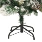vidaXL Weihnachtsbaum mit LEDs & Zapfen Beschneit 120 cm PVC & PE vidaXL Weihnachtsbaum mit LEDs & Zapfen Beschneit 120 cm PVC & PE