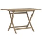vidaXL 5-tlg. Garten-Essgruppe Grau Massivholz Teak vidaXL 5-tlg. Garten-Essgruppe Grau Massivholz Teak