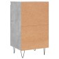 vidaXL Sideboard Betongrau 40x35x70 cm Holzwerkstoff vidaXL Sideboard Betongrau 40x35x70 cm Holzwerkstoff