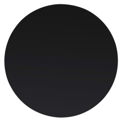 vidaXL Tischplatte aus gehärtetem Glas rund 400 mm
