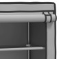 vidaXL Toilettenregal 2 Ablagen Grau 56x30x170 cm Eisen vidaXL Toilettenregal 2 Ablagen Grau 56x30x170 cm Eisen