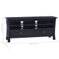 vidaXL TV-Schrank Hellschwarzer Kaffee 100x30x45cm Massivholz Mahagoni vidaXL TV-Schrank Hellschwarzer Kaffee 100x30x45cm Massivholz Mahagoni