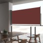 vidaXL Ausziehbare Seitenmarkise 60×300 cm Braun vidaXL Ausziehbare Seitenmarkise 60×300 cm Braun