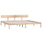 vidaXL Massivholzbett Kiefer 200x200 cm vidaXL Massivholzbett Kiefer 200x200 cm