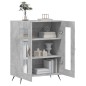 vidaXL Sideboard Betongrau 69,5x34x90 cm Holzwerkstoff vidaXL Sideboard Betongrau 69,5x34x90 cm Holzwerkstoff