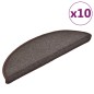vidaXL Stufenmatten 10 Stk. 56x17x3 cm Kaffeebraun vidaXL Stufenmatten 10 Stk. 56x17x3 cm Kaffeebraun