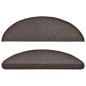 vidaXL Stufenmatten 10 Stk. 56x17x3 cm Kaffeebraun vidaXL Stufenmatten 10 Stk. 56x17x3 cm Kaffeebraun