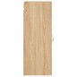 vidaXL Wandschrank Sonoma-Eiche 34,5x34x90 cm vidaXL Wandschrank Sonoma-Eiche 34,5x34x90 cm