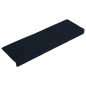vidaXL Treppenmatten 15 Stk. Nadelvlies 65x21x4 cm Blau vidaXL Treppenmatten 15 Stk. Nadelvlies 65x21x4 cm Blau
