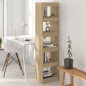 vidaXL Bücherregal/Raumteiler Sonoma-Eiche 40x30x166 cm vidaXL Bücherregal/Raumteiler Sonoma-Eiche 40x30x166 cm