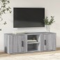 vidaXL TV-Schrank Grau Sonoma 100x31,5x35 cm Holzwerkstoff vidaXL TV-Schrank Grau Sonoma 100x31,5x35 cm Holzwerkstoff