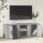 vidaXL TV-Schrank Grau Sonoma 100x31,5x35 cm Holzwerkstoff vidaXL TV-Schrank Grau Sonoma 100x31,5x35 cm Holzwerkstoff