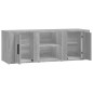 vidaXL TV-Schrank Grau Sonoma 100x31,5x35 cm Holzwerkstoff vidaXL TV-Schrank Grau Sonoma 100x31,5x35 cm Holzwerkstoff