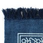 vidaXL Kelim-Teppich Baumwolle 120x180 cm mit Muster Blau vidaXL Kelim-Teppich Baumwolle 120x180 cm mit Muster Blau