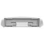 vidaXL Toilettensitz mit Absenkautomatik Hellgrau Oval vidaXL Toilettensitz mit Absenkautomatik Hellgrau Oval