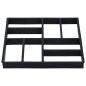 vidaXL Pflasterformen 2 Stk. 40 x 40 x 4 cm Kunststoff vidaXL Pflasterformen 2 Stk. 40 x 40 x 4 cm Kunststoff
