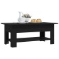 vidaXL Couchtisch Schwarz 102x55x42 cm Holzwerkstoff vidaXL Couchtisch Schwarz 102x55x42 cm Holzwerkstoff