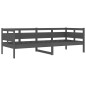 vidaXL Tagesbett Grau Massivholz Kiefer 80x200 cm vidaXL Tagesbett Grau Massivholz Kiefer 80x200 cm