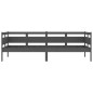 vidaXL Tagesbett Grau Massivholz Kiefer 80x200 cm vidaXL Tagesbett Grau Massivholz Kiefer 80x200 cm