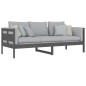 vidaXL Tagesbett Grau Massivholz Kiefer 80x200 cm vidaXL Tagesbett Grau Massivholz Kiefer 80x200 cm