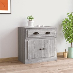 vidaXL Sideboard Grau Sonoma 70x35,5x67,5 cm Holzwerkstoff