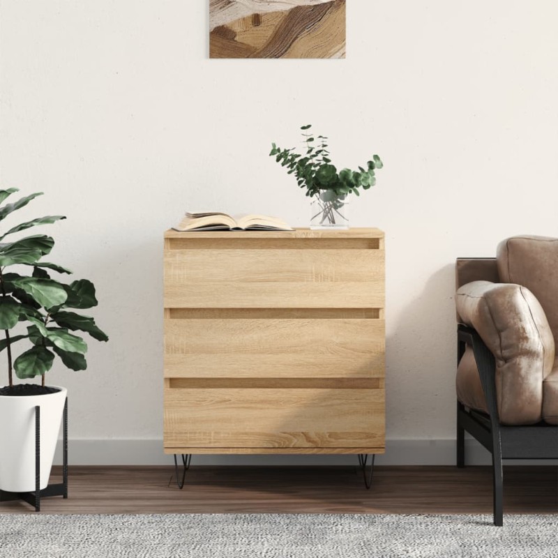 vidaXL Sideboard Sonoma-Eiche 60x35x70 cm Holzwerkstoff vidaXL Sideboard Sonoma-Eiche 60x35x70 cm Holzwerkstoff