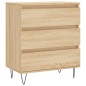 vidaXL Sideboard Sonoma-Eiche 60x35x70 cm Holzwerkstoff vidaXL Sideboard Sonoma-Eiche 60x35x70 cm Holzwerkstoff