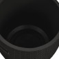 vidaXL 4-in-1 Gartenbox Schwarz Polypropylen vidaXL 4-in-1 Gartenbox Schwarz Polypropylen