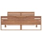 vidaXL Massivholzbett Teak 140x200 cm vidaXL Massivholzbett Teak 140x200 cm