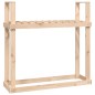 vidaXL Kaminholzregal 110x35x108,5 cm Massivholz Kiefer vidaXL Kaminholzregal 110x35x108,5 cm Massivholz Kiefer