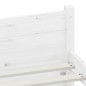 vidaXL Massivholzbett Weiß 75x190 cm vidaXL Massivholzbett Weiß 75x190 cm