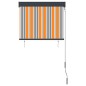 vidaXL Außenrollo 80 x 250 cm Gelb und Blau vidaXL Außenrollo 80 x 250 cm Gelb und Blau