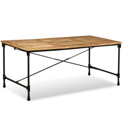 vidaXL Esstisch Mangoholz Massiv 180 cm    