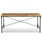 vidaXL Esstisch Mangoholz Massiv 180 cm vidaXL Esstisch Mangoholz Massiv 180 cm