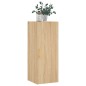 vidaXL Wandschrank Sonoma-Eiche 34,5x34x90 cm vidaXL Wandschrank Sonoma-Eiche 34,5x34x90 cm