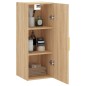 vidaXL Wandschrank Sonoma-Eiche 34,5x34x90 cm vidaXL Wandschrank Sonoma-Eiche 34,5x34x90 cm