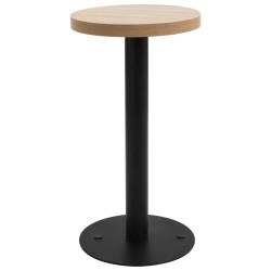 vidaXL Bistrotisch Hellbraun 40 cm MDF 