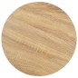 vidaXL Bistrotisch Hellbraun 40 cm MDF vidaXL Bistrotisch Hellbraun 40 cm MDF