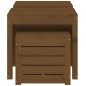 vidaXL 3-tlg. Gartenbox-Set Honigbraun Massivholz Kiefer vidaXL 3-tlg. Gartenbox-Set Honigbraun Massivholz Kiefer