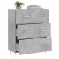 vidaXL Sideboard Betongrau 69,5x34x90 cm Holzwerkstoff vidaXL Sideboard Betongrau 69,5x34x90 cm Holzwerkstoff